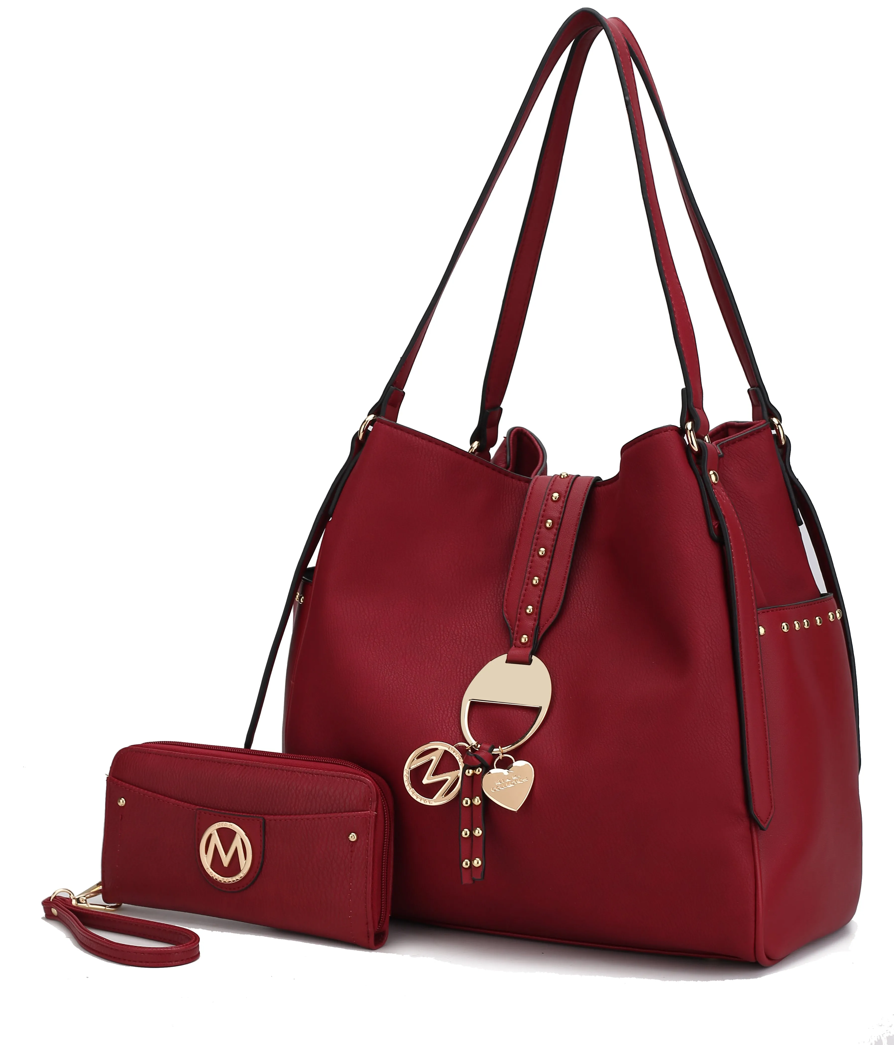 Stellini Hobo Handbag with wristlet