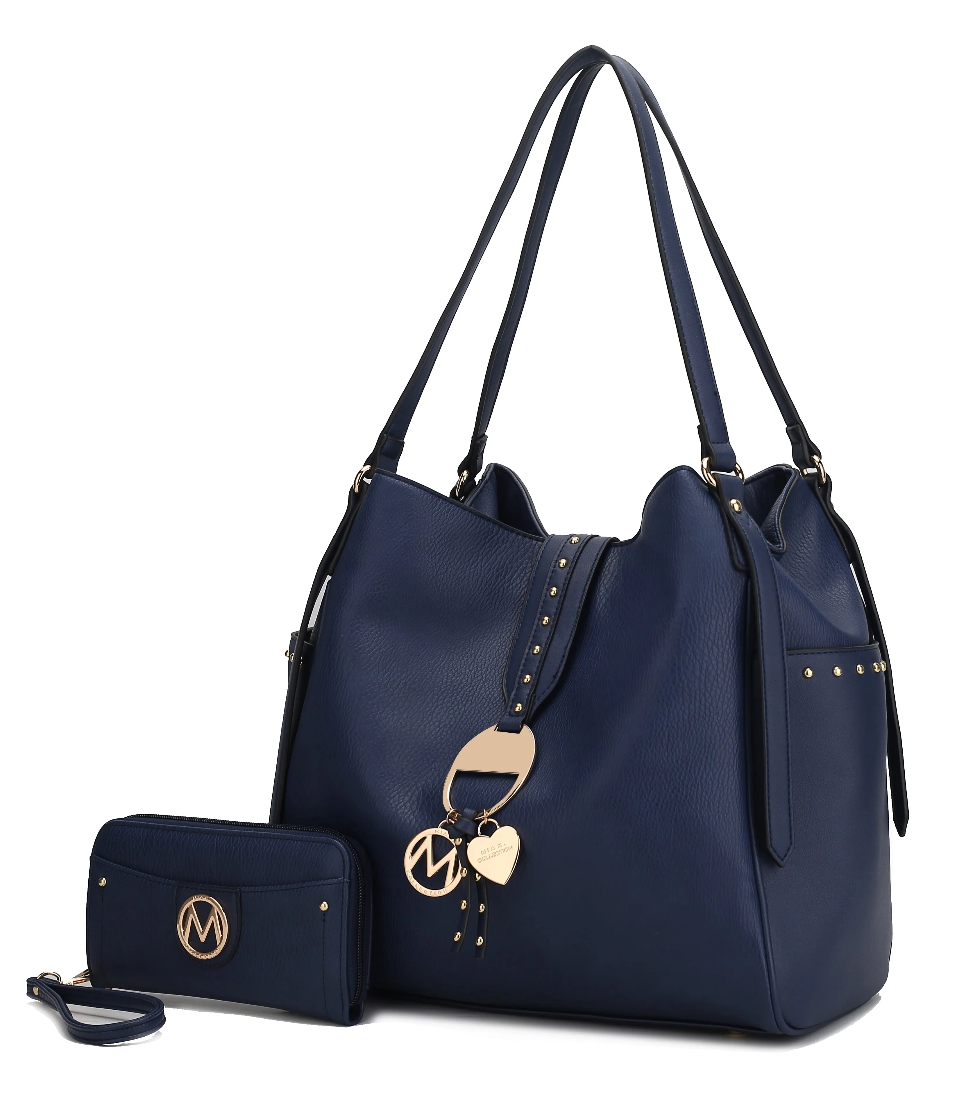 Stellini Hobo Handbag with wristlet