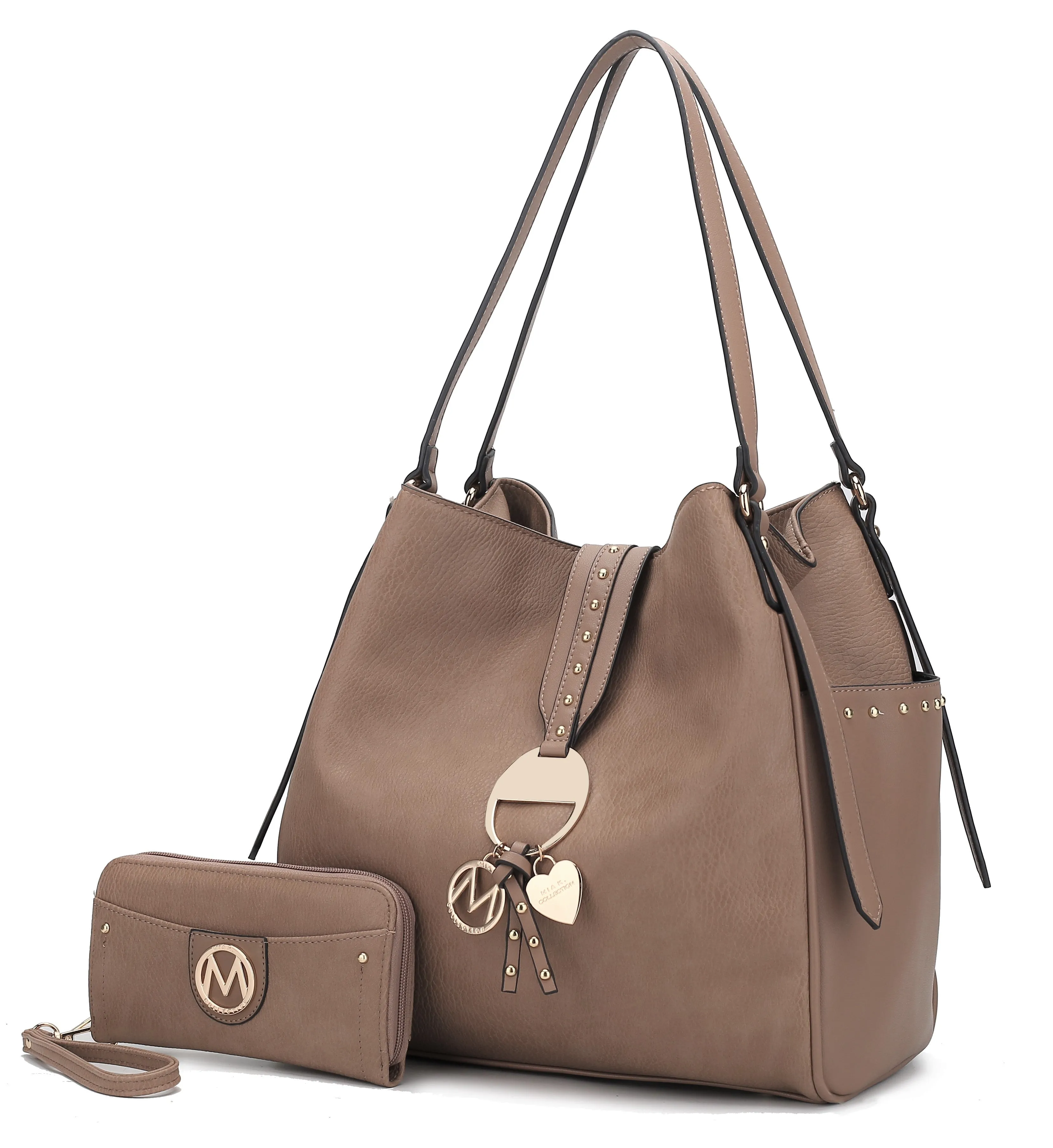 Stellini Hobo Handbag with wristlet