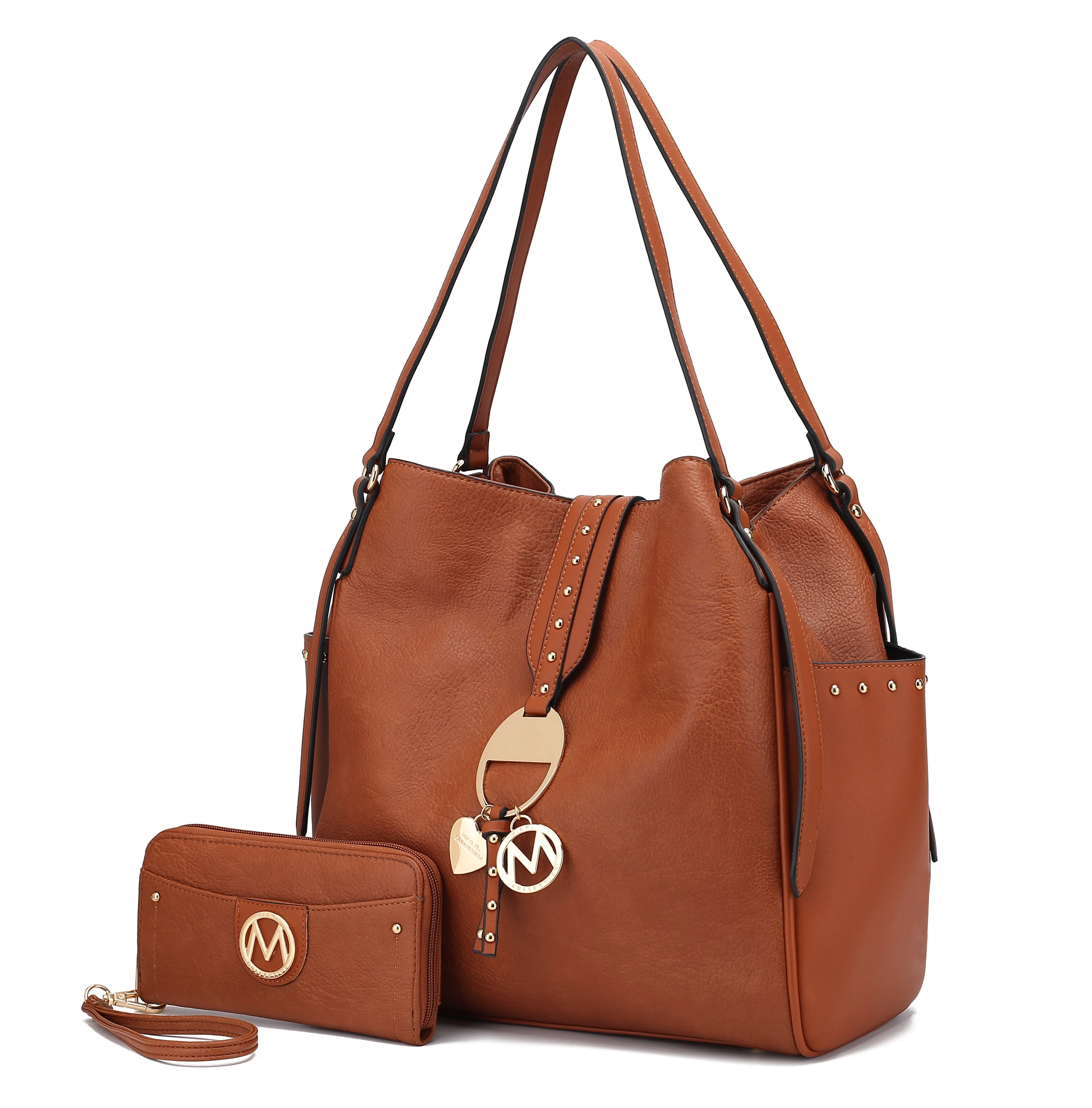Stellini Hobo Handbag with wristlet