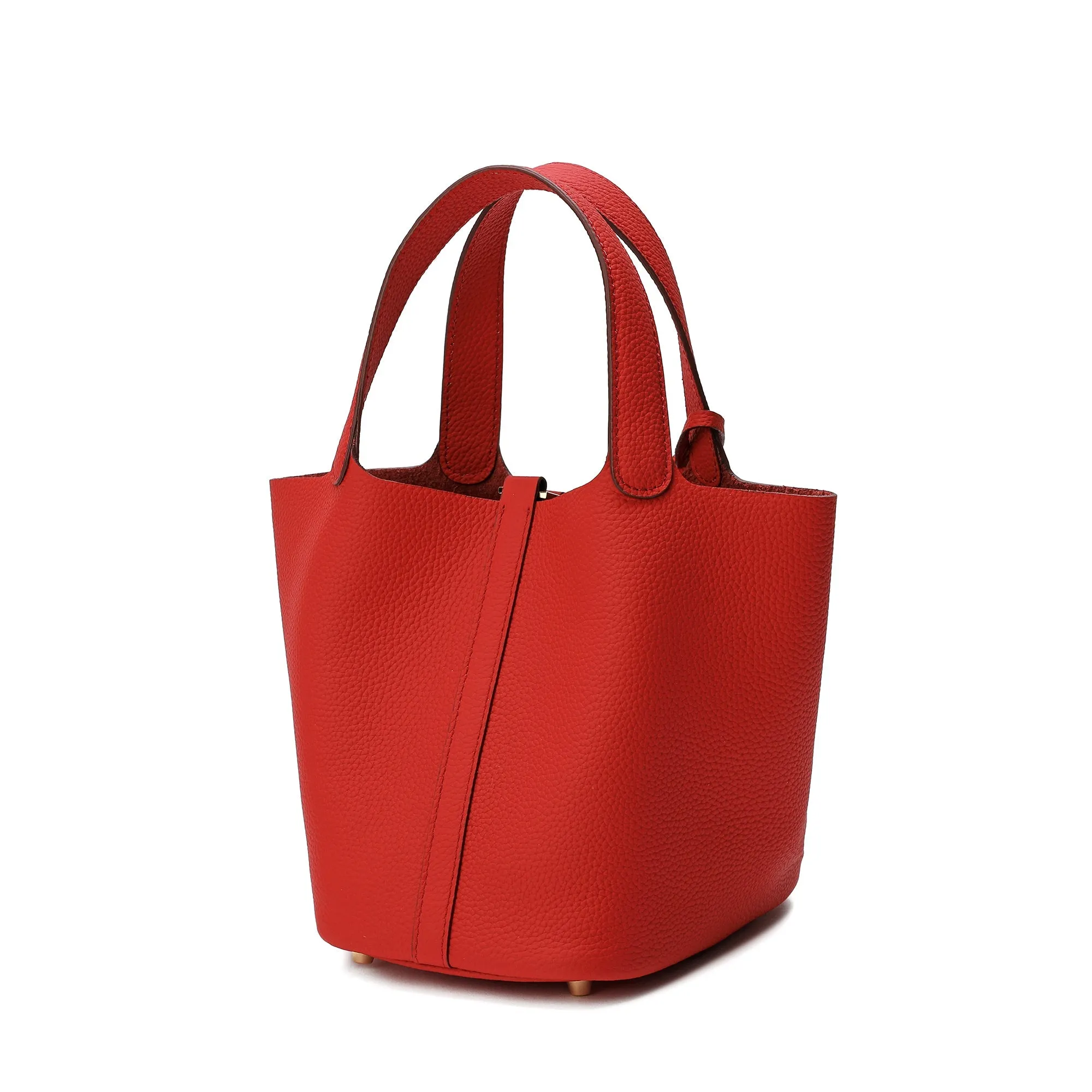 Tiffany & Fred Full-grain Leather Top-Handle Bag