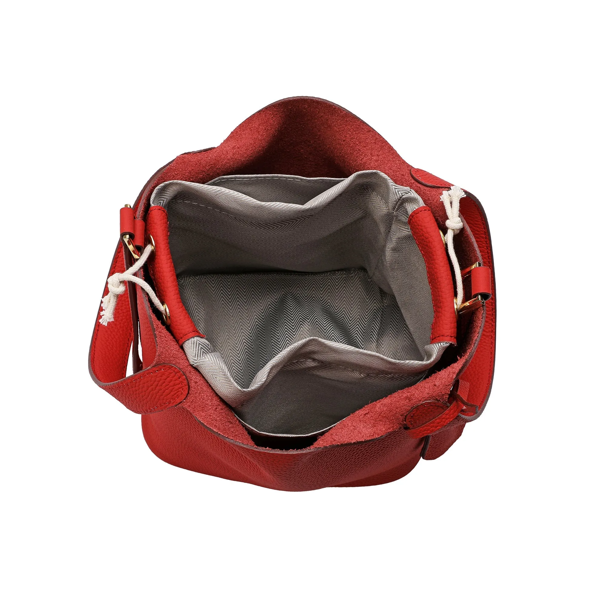 Tiffany & Fred Full-grain Leather Top-Handle Bag