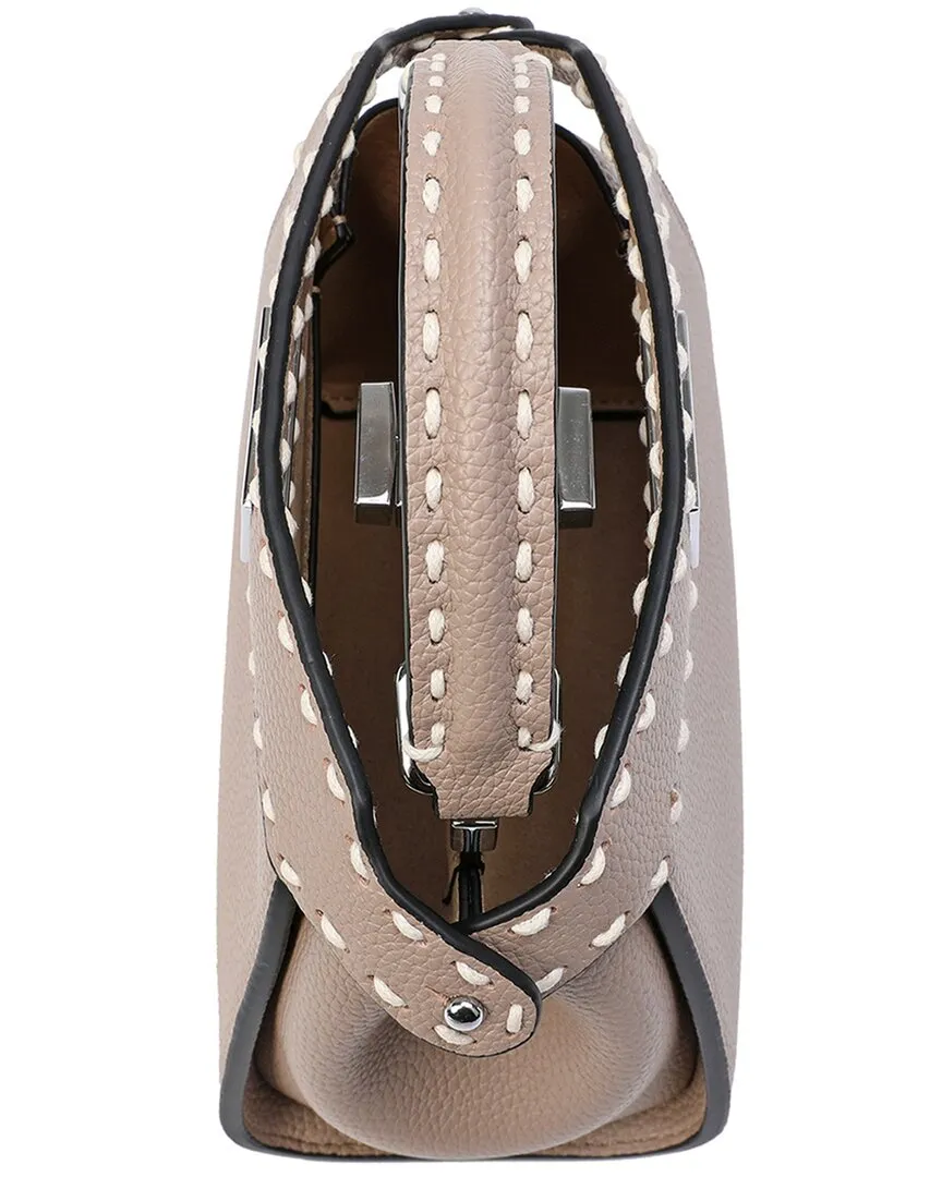 Tiffany & Fred Leather Satchel Shoulder Bag