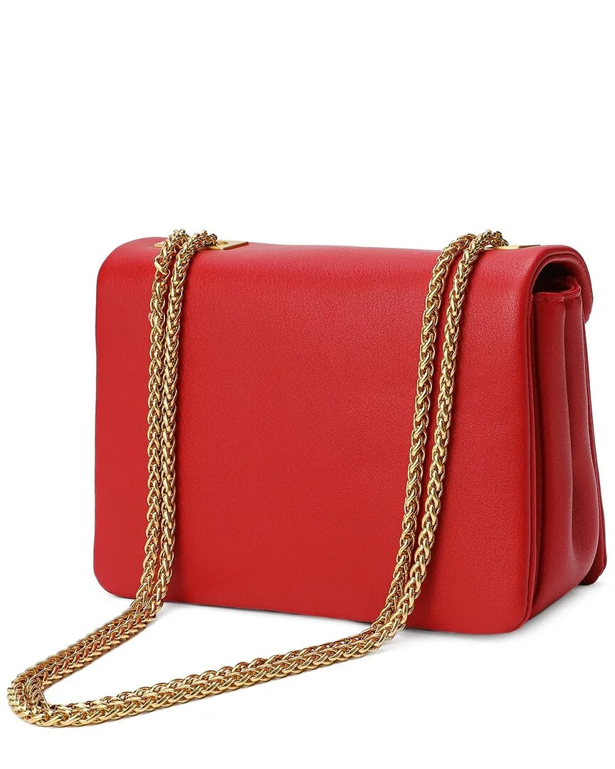 Tiffany & Fred Smooth Leather Shoulder Bag