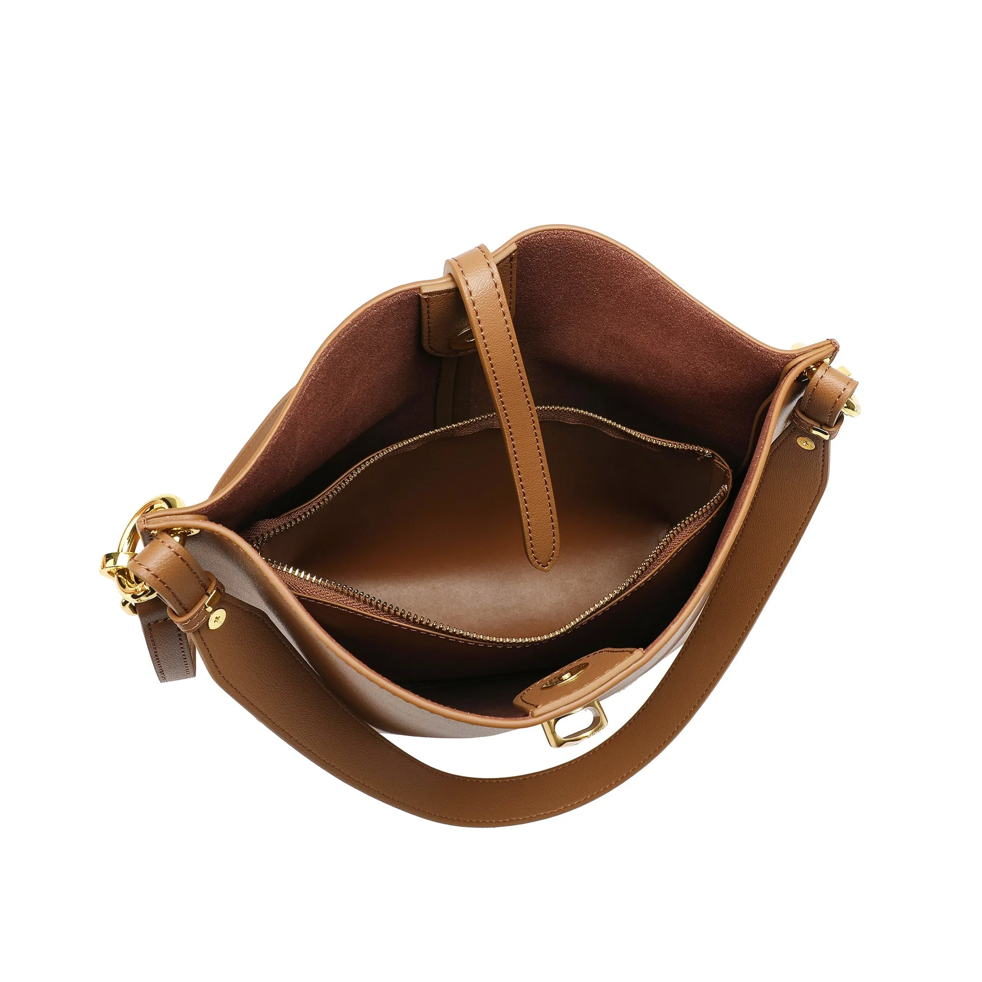 Tiffany & Fred Smooth Leather Shoulder Bag
