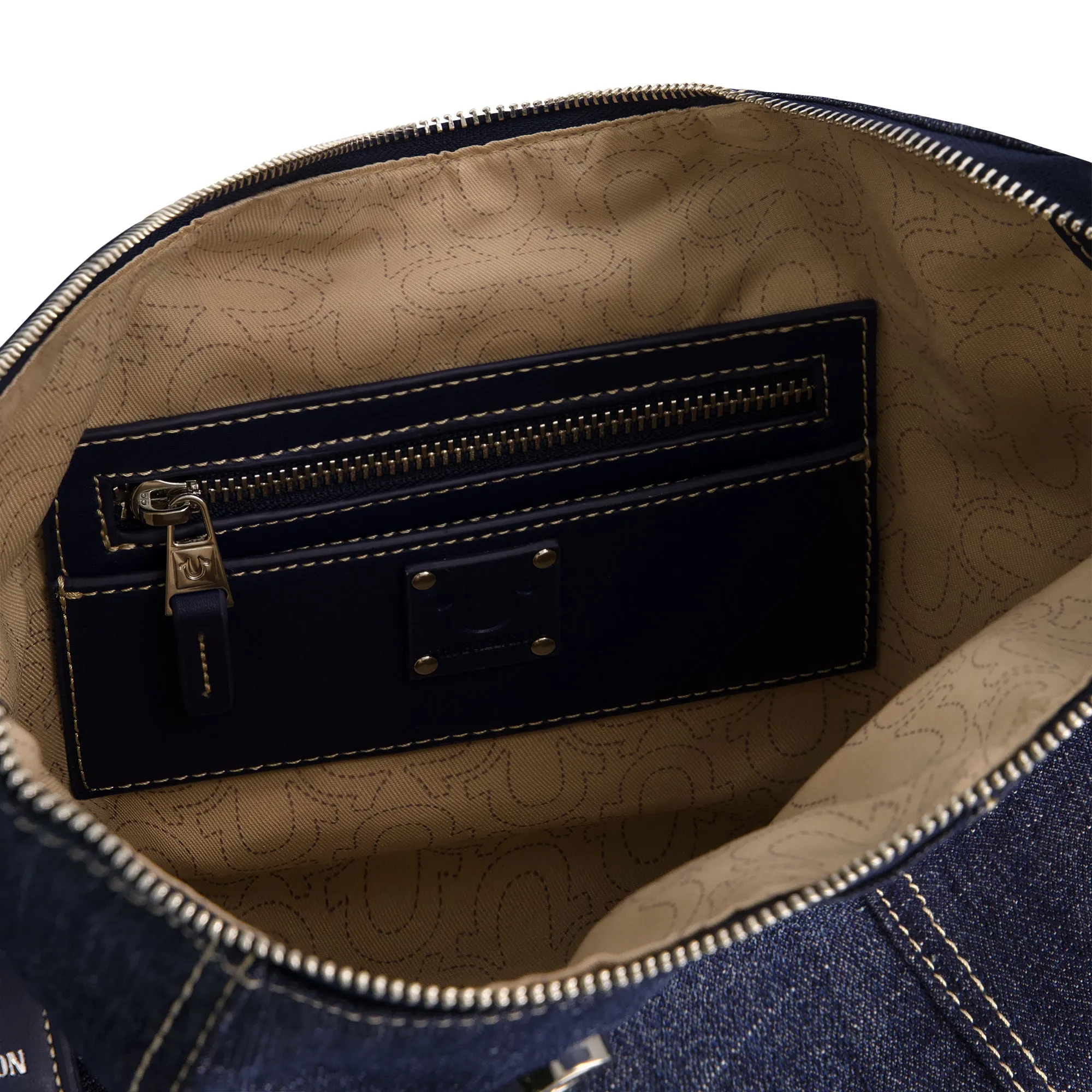 True Religion Horseshoe Denim Hobo