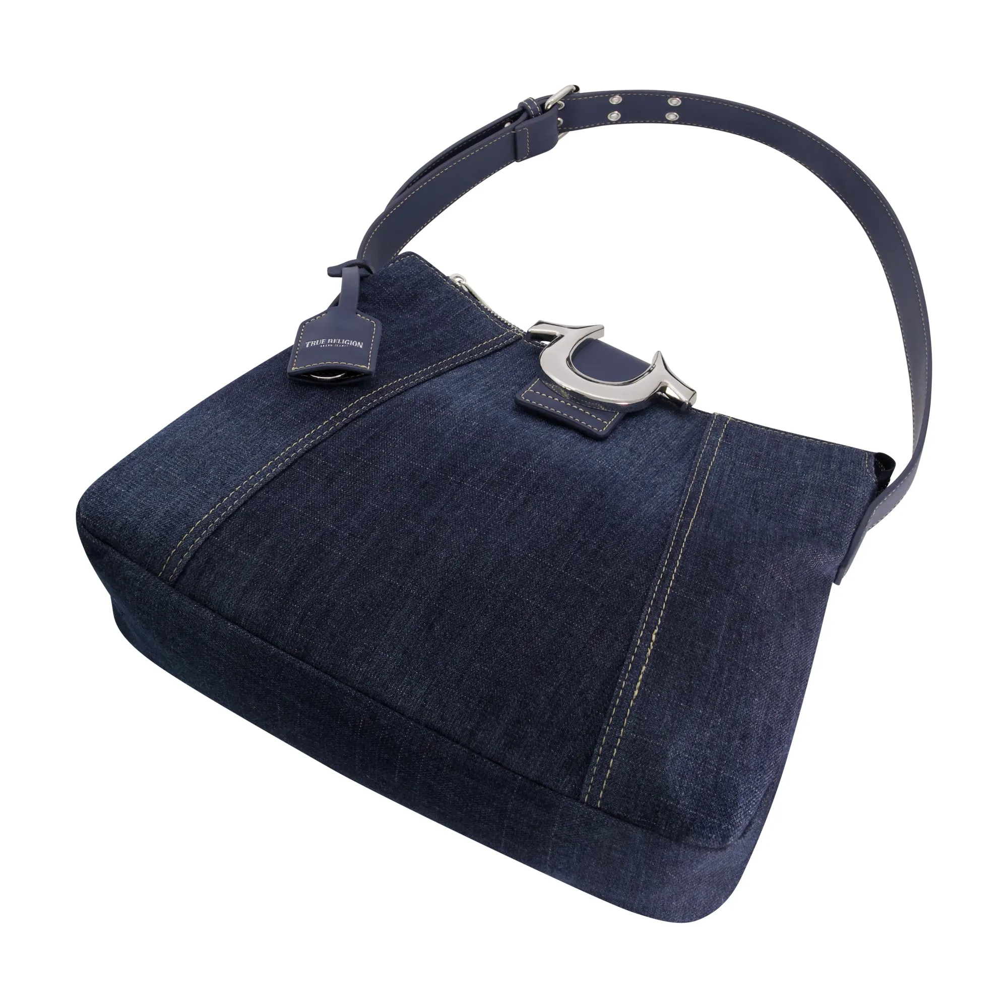 True Religion Horseshoe Denim Hobo