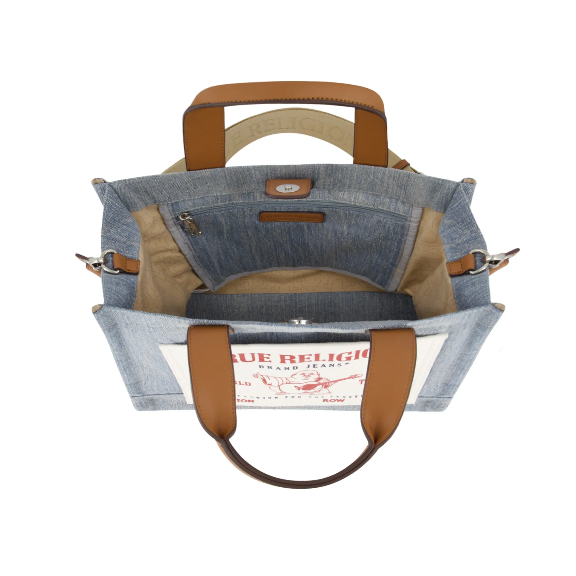 True Religion medium Pocket Tote