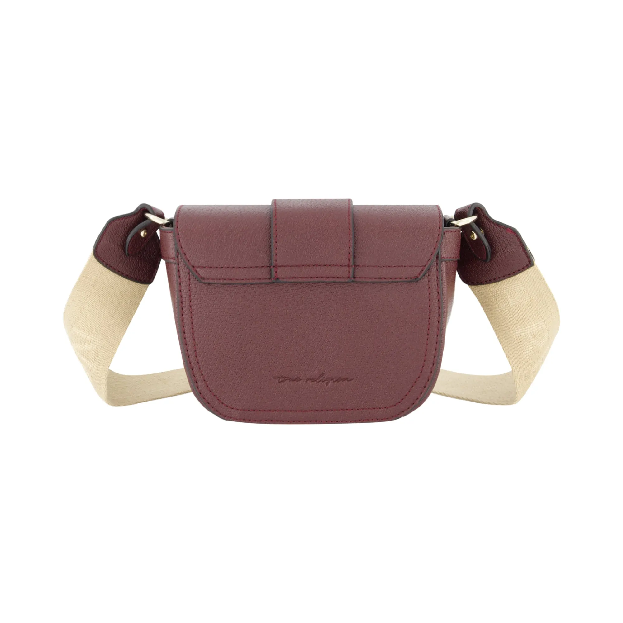 True Religion Mini Flap Crossbody Black