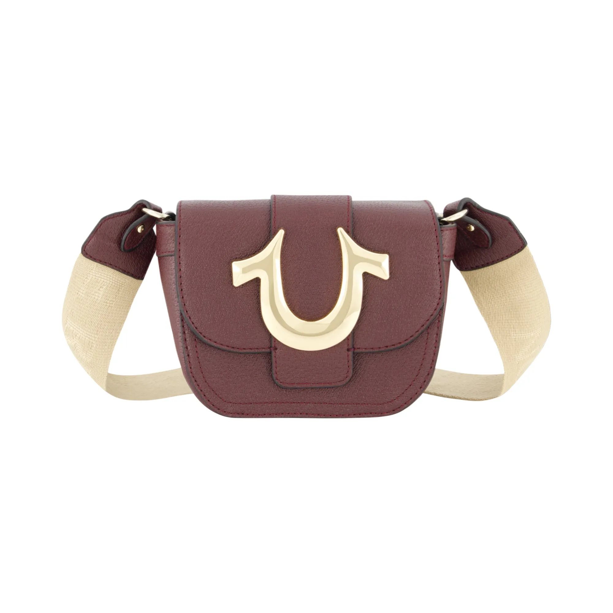 True Religion Mini Flap Crossbody Black