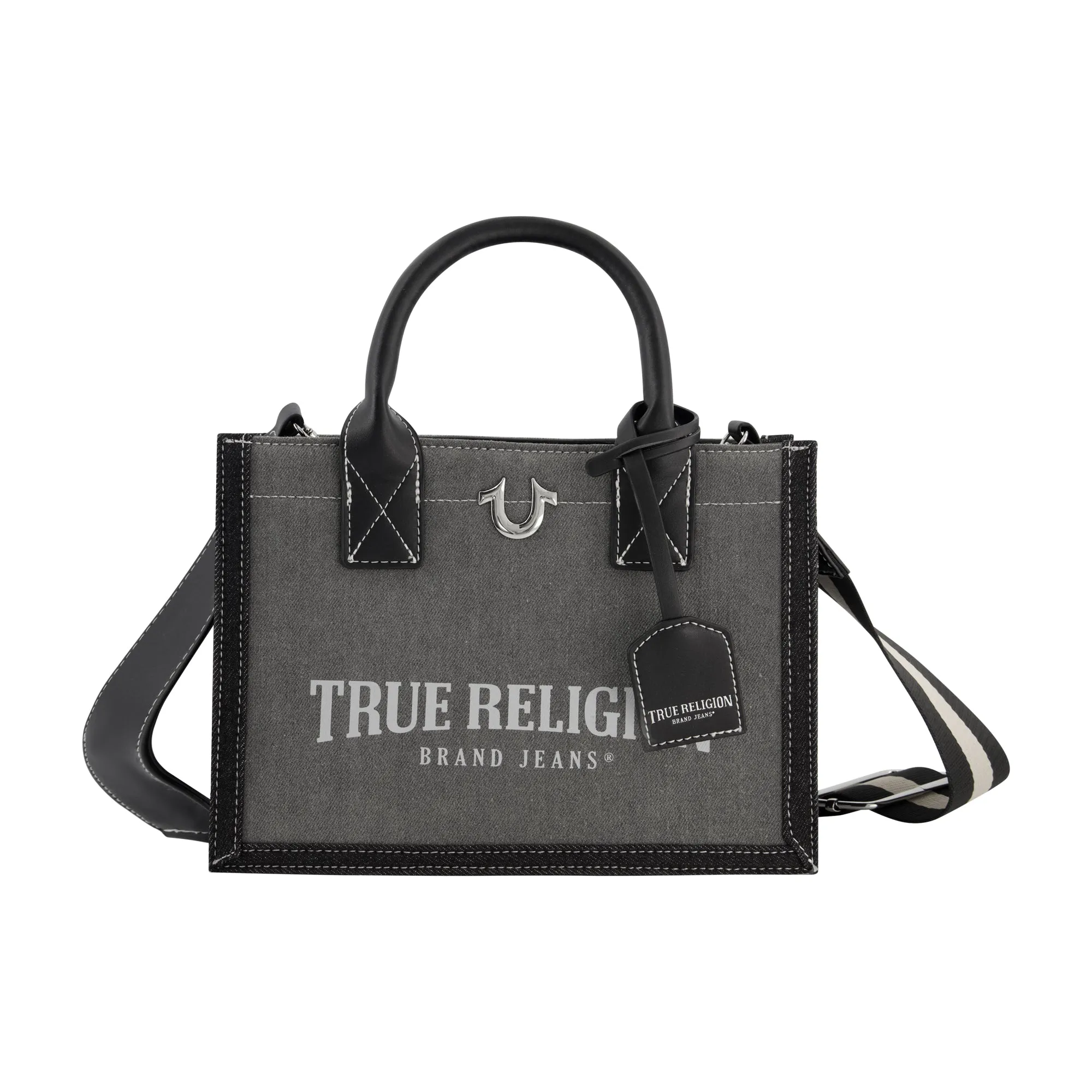 True Religion Modern Edge Denim Tote