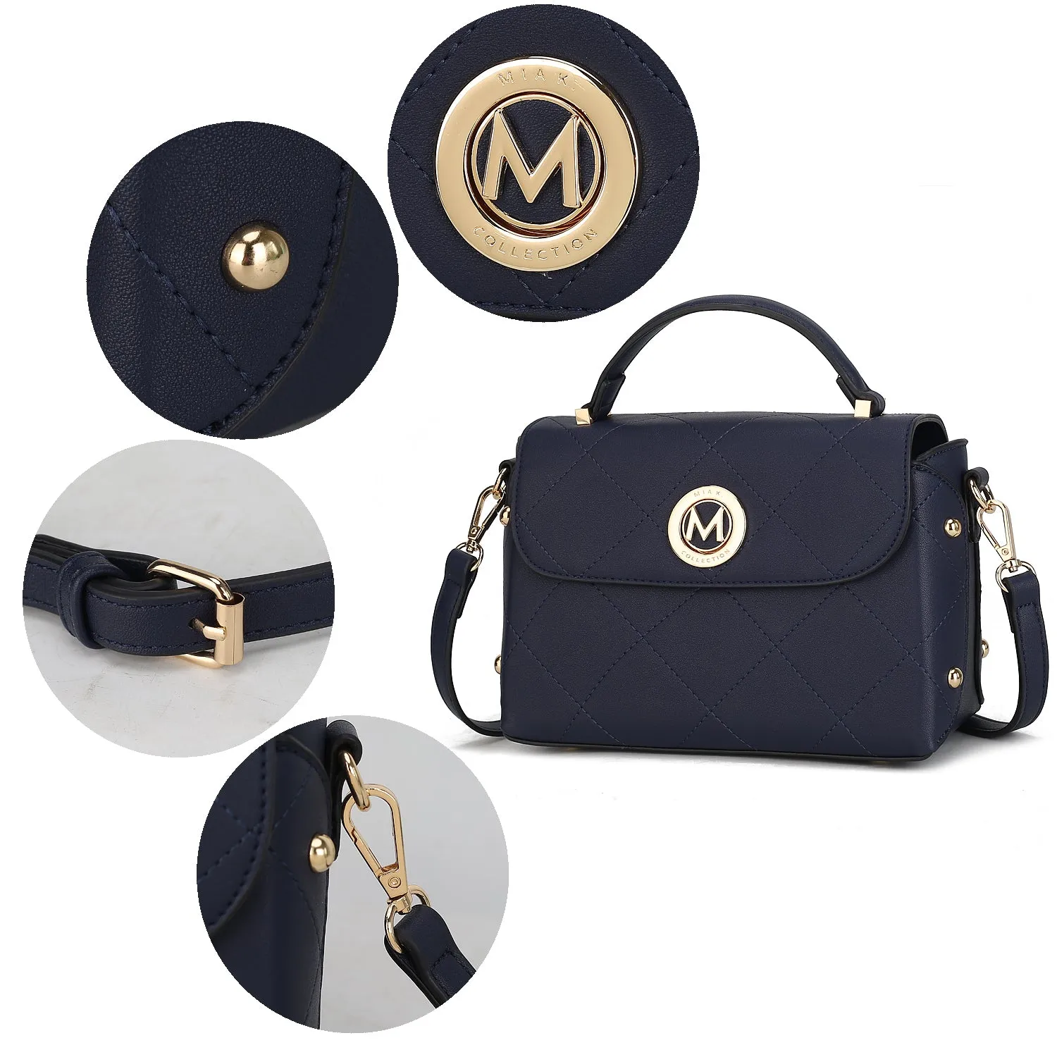 Tyra Disco Vegan leather Crossbody Handbag for Women's