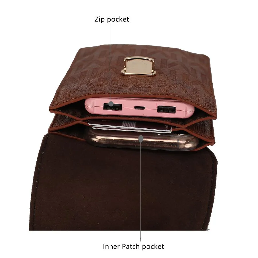 Ulla Signature XL Phone Wallet Crossbody Handbag