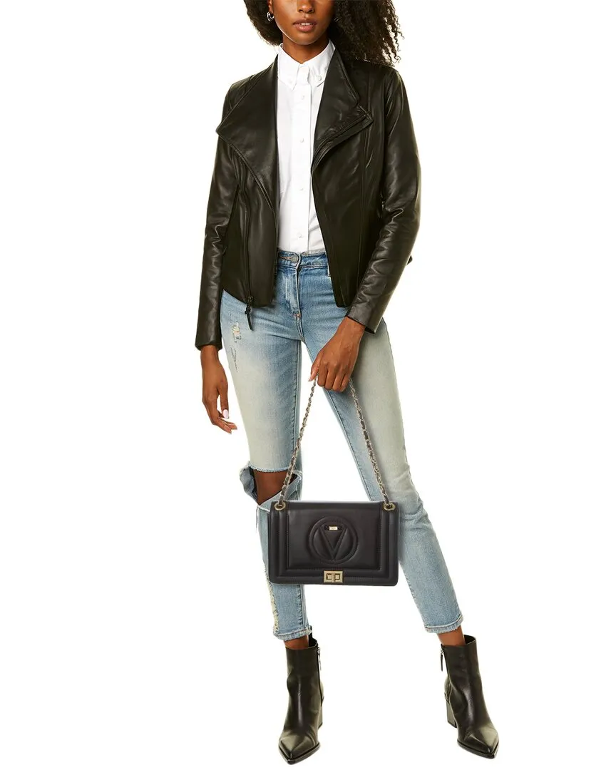Valentino by Mario Valentino Alice Signature Leather Shoulder Bag