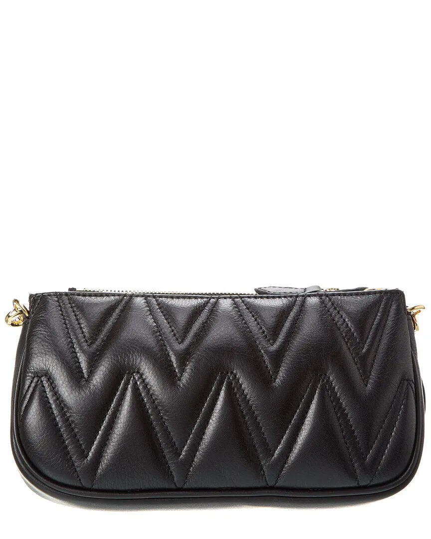 Valentino by Mario Valentino Demi Diamond Leather Belt Bag