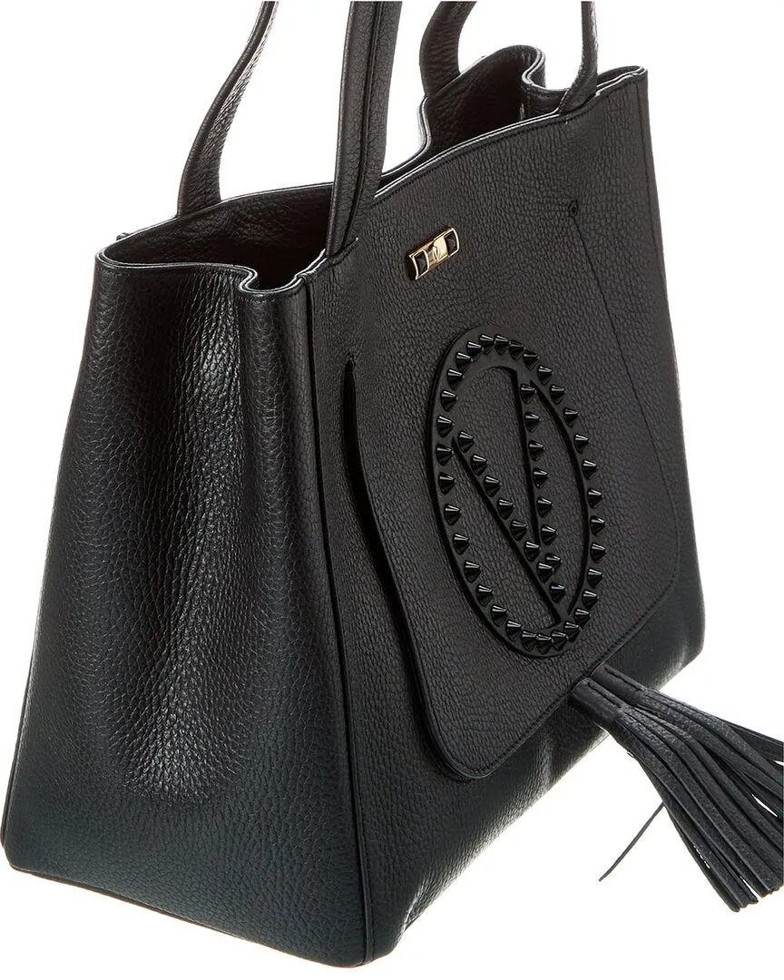 Valentino by Mario Valentino Estelle Rock Leather Tote