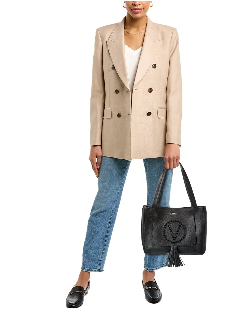 Valentino by Mario Valentino Estelle Rock Leather Tote