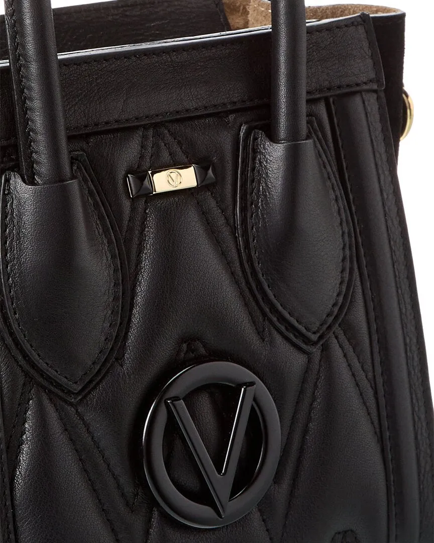 Valentino by Mario Valentino Eva Diamond Leather Tote