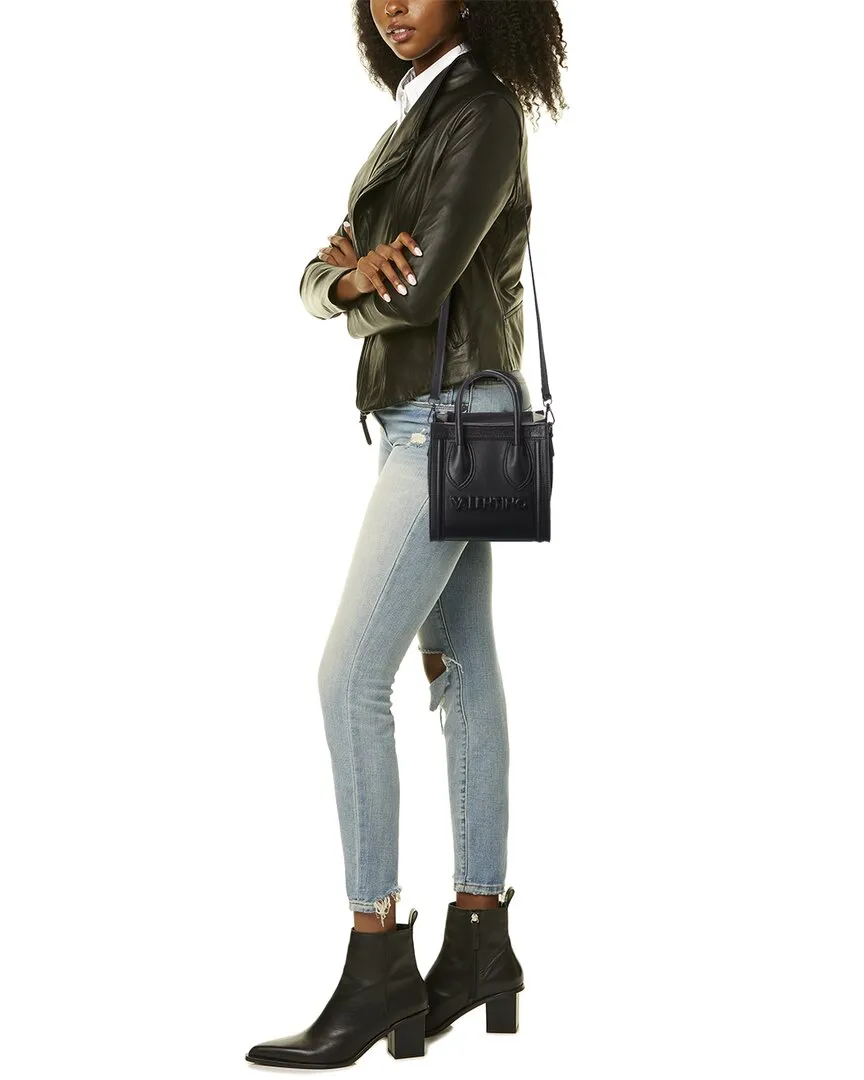 Valentino by Mario Valentino Eva Embossed Leather Tote