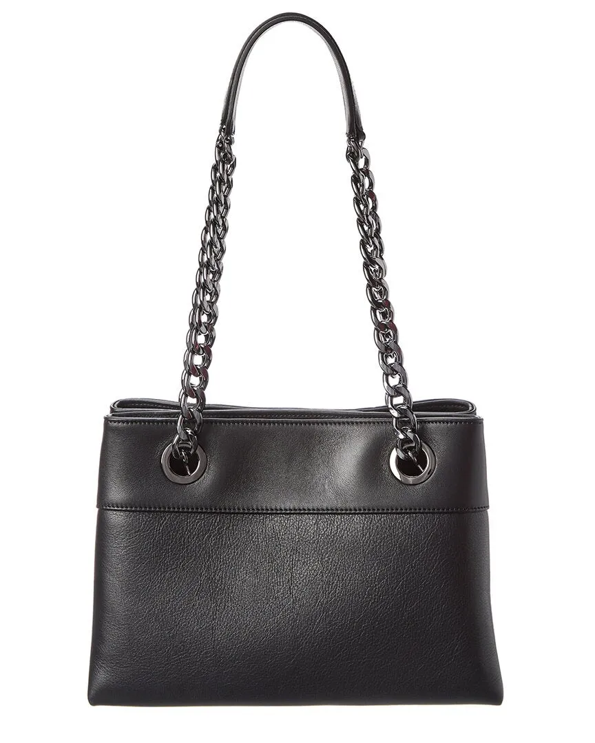 Valentino by Mario Valentino Kali Signature Leather Shoulder Bag