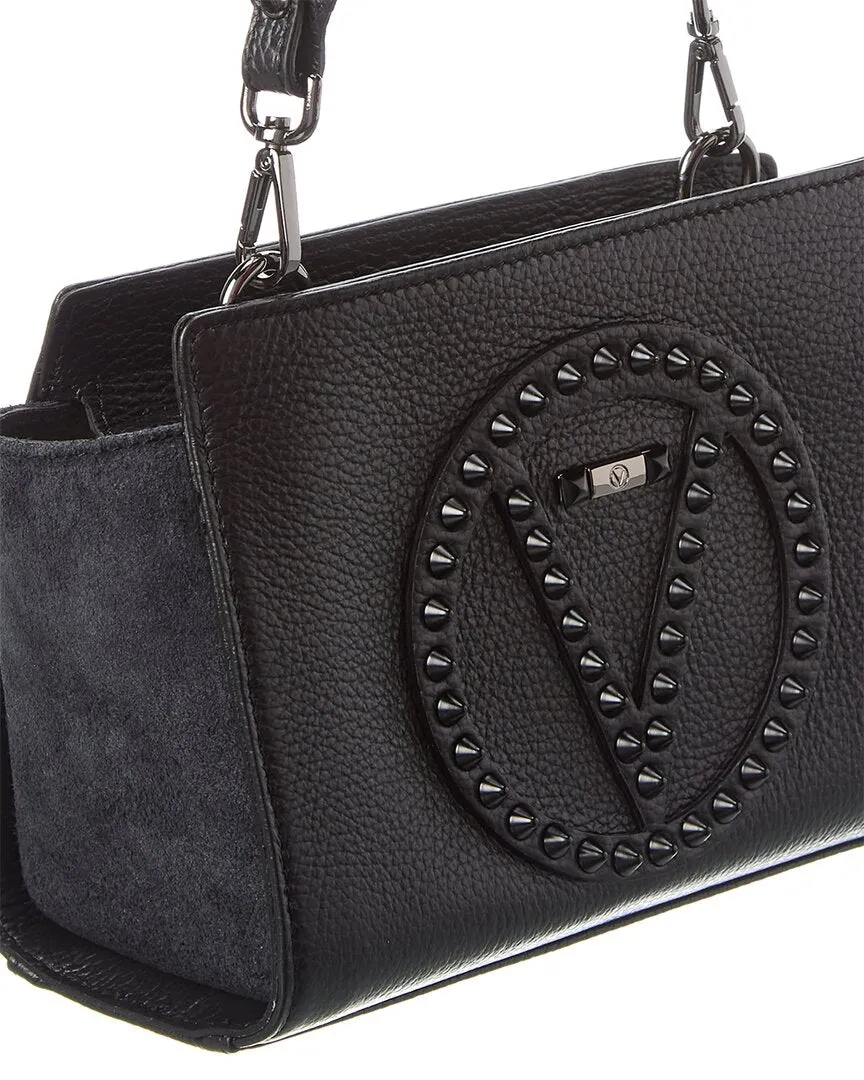 Valentino by Mario Valentino Kiki Rock Leather Shoulder Bag