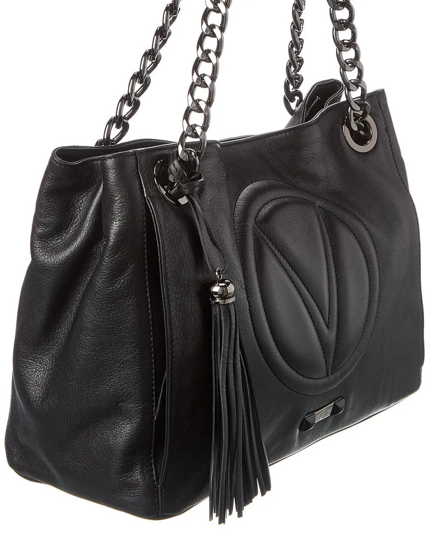Valentino by Mario Valentino Luisa2 Signature Leather Shoulder Bag