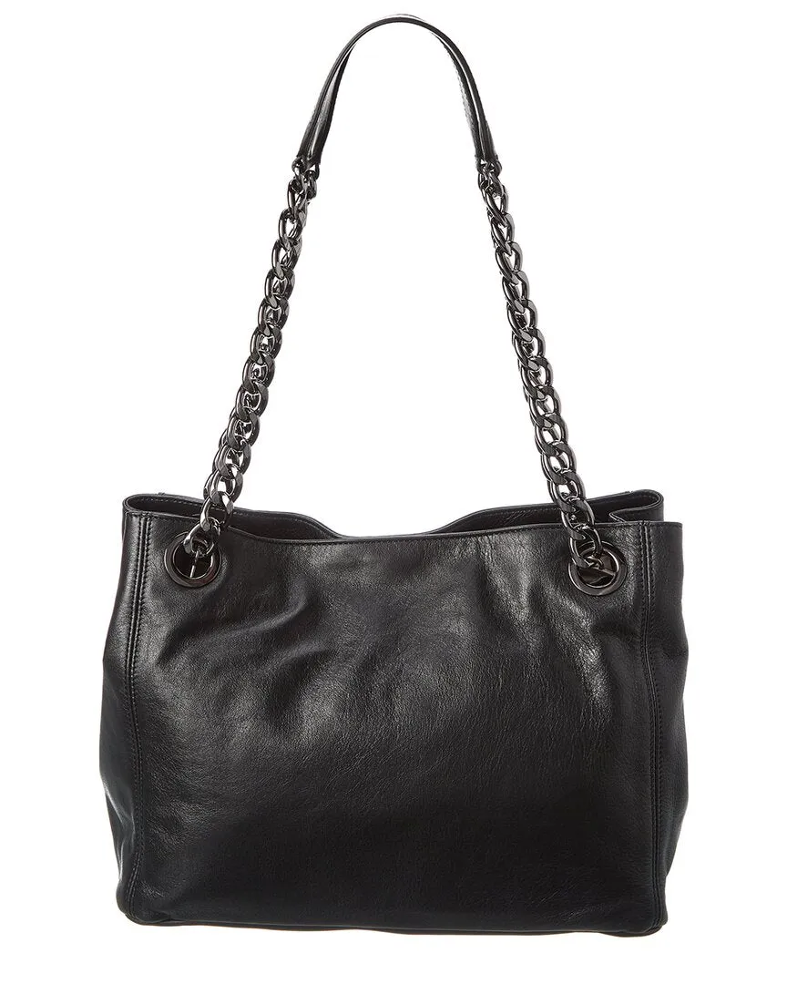 Valentino by Mario Valentino Luisa2 Signature Leather Shoulder Bag