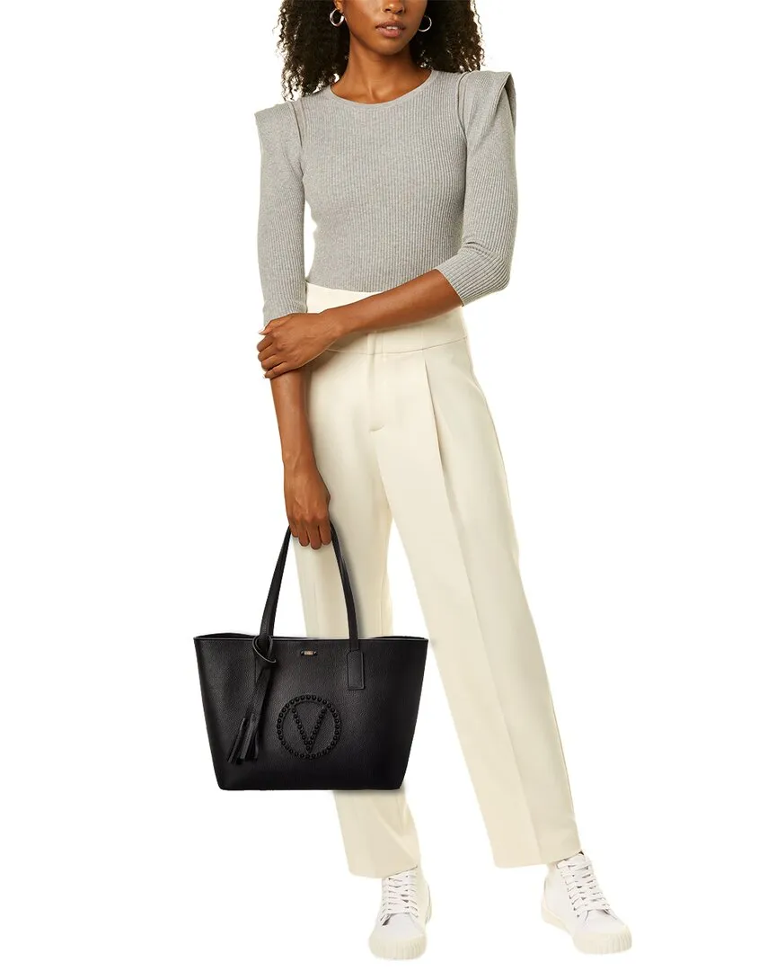 Valentino by Mario Valentino Soho Rock Leather Tote