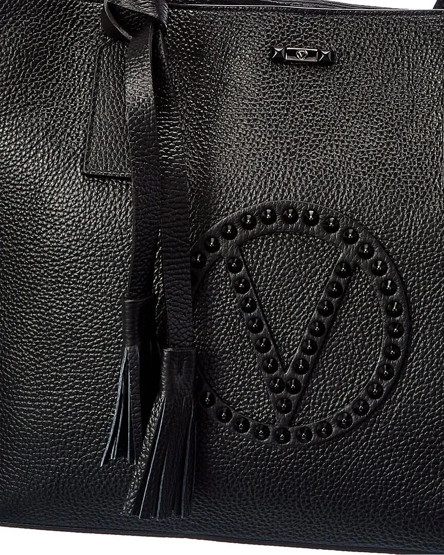 Valentino by Mario Valentino Soho Rock Leather Tote