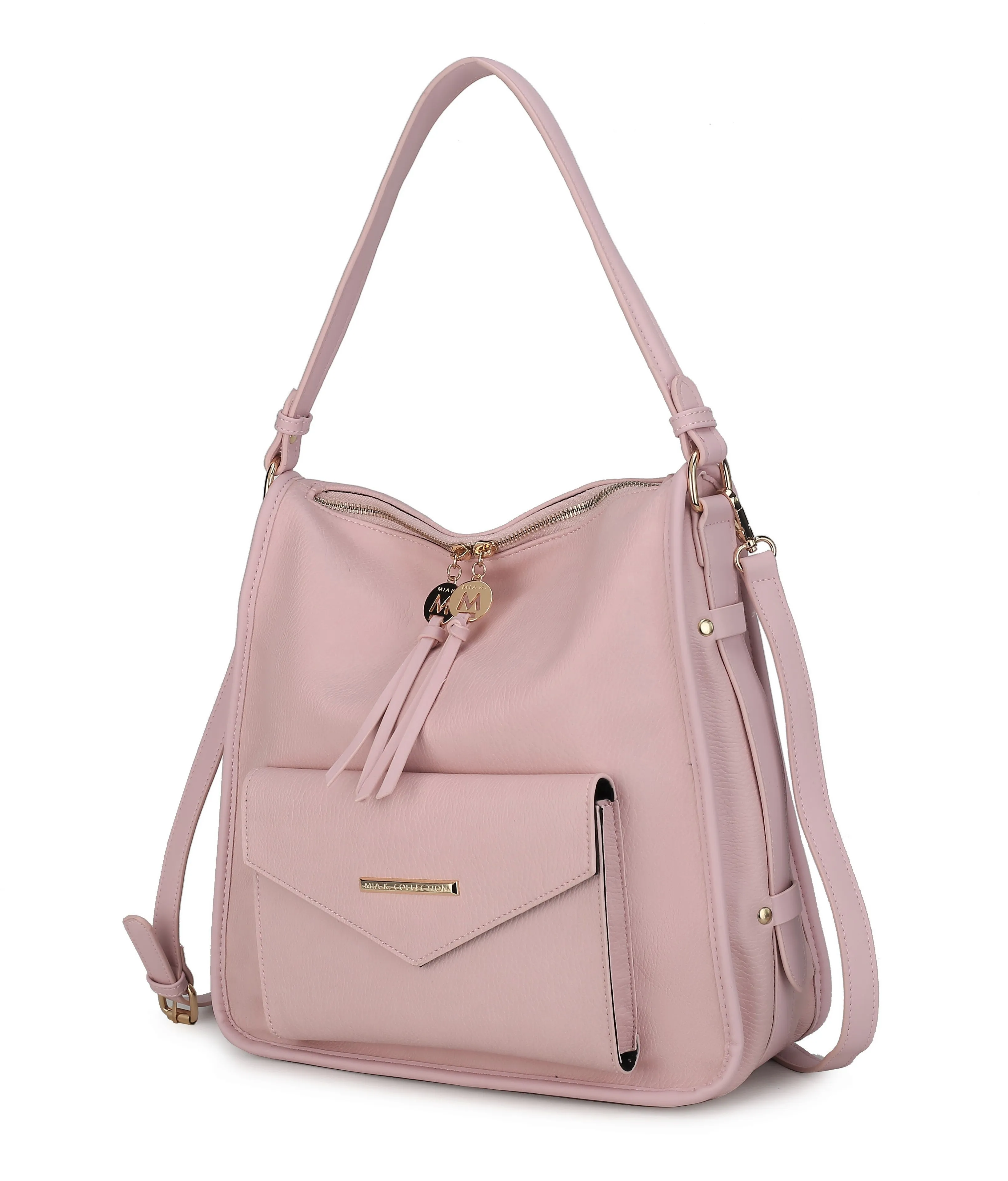 Vanya Vegan Leather Shoulder Handbag