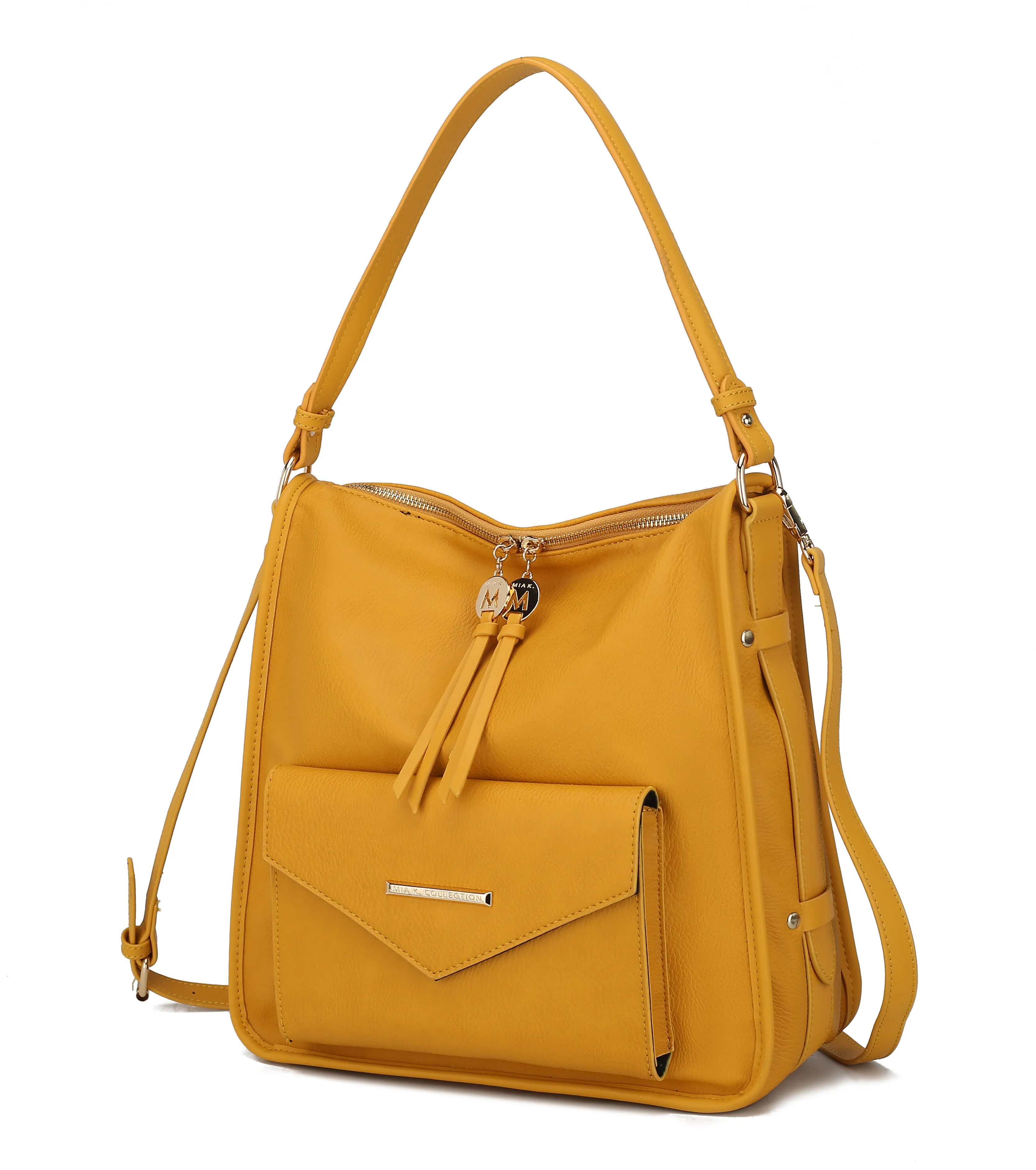 Vanya Vegan Leather Shoulder Handbag
