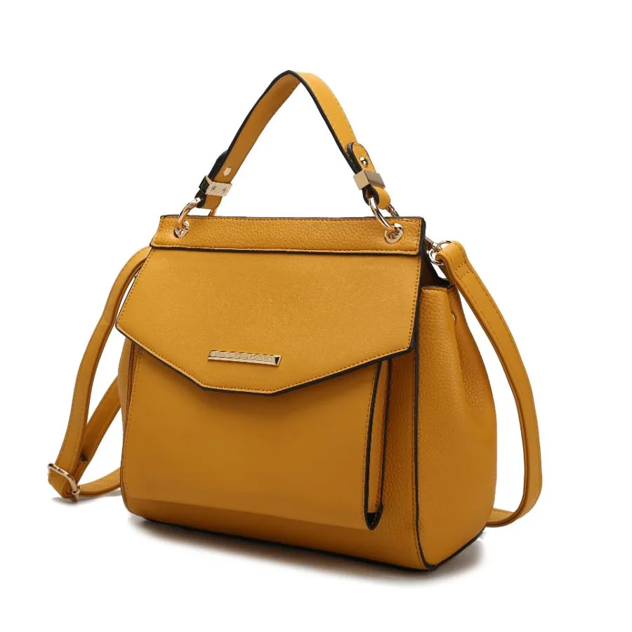 Vida Vegan Leather Women’s 3-in-1 Satchel, Backpack & Crossbody
