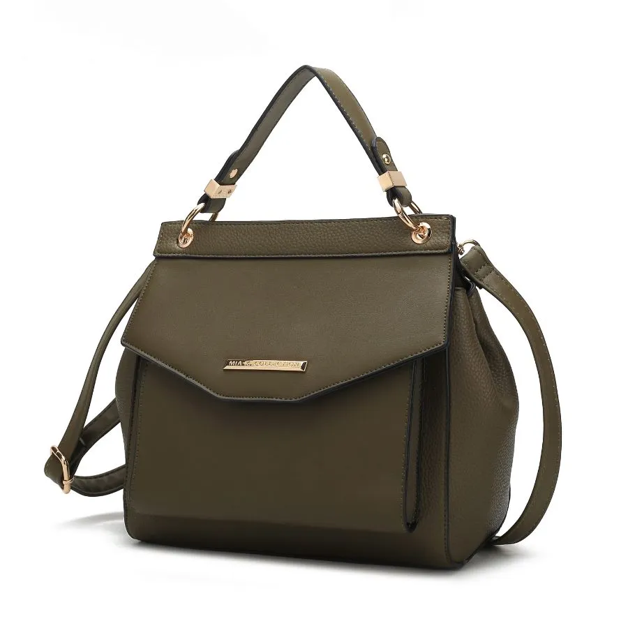 Vida Vegan Leather Women’s 3-in-1 Satchel, Backpack & Crossbody