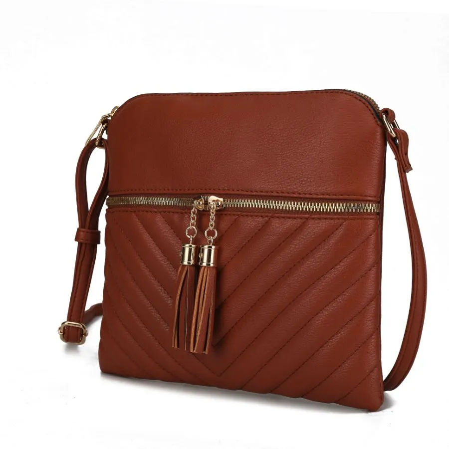 Winnie Quilted Vegan Leather Women’s Crossbody