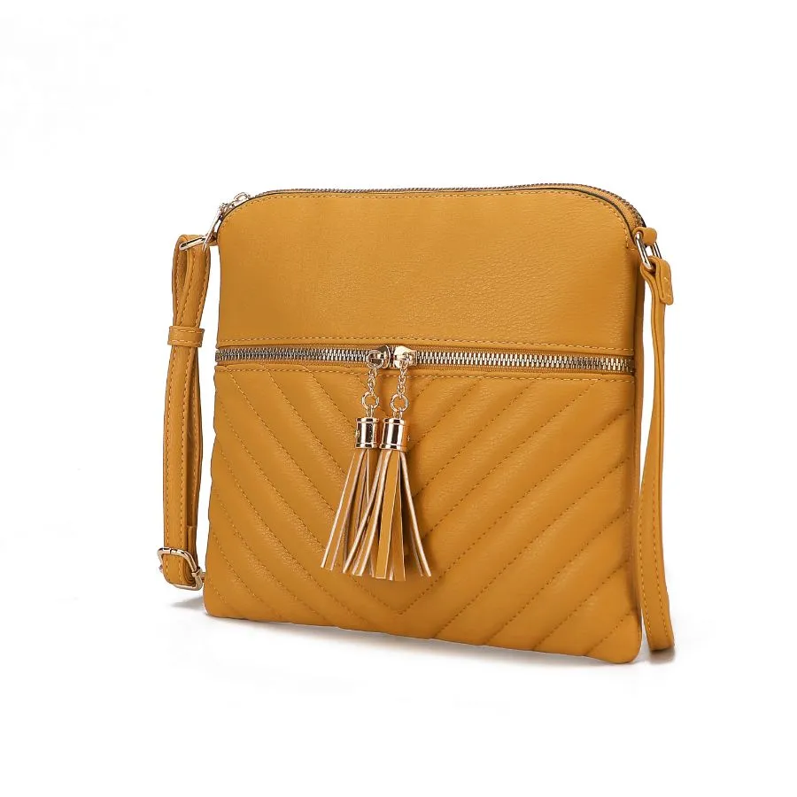 Winnie Quilted Vegan Leather Women’s Crossbody