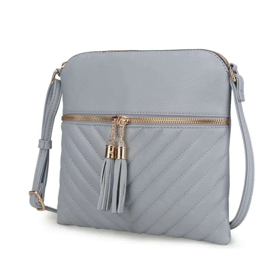 Winnie Quilted Vegan Leather Women’s Crossbody