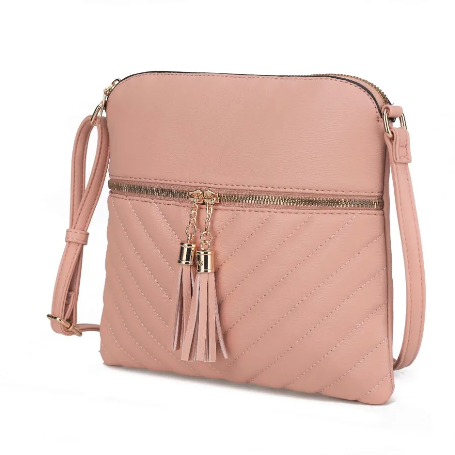 Winnie Quilted Vegan Leather Women’s Crossbody