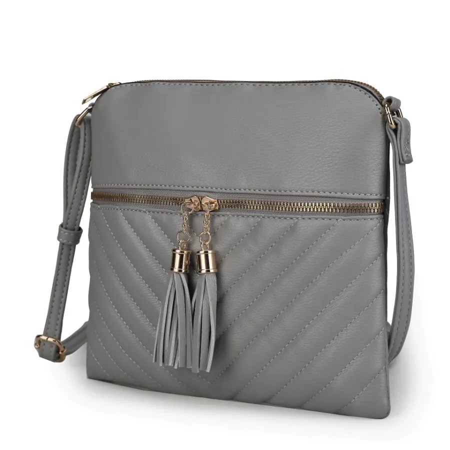 Winnie Quilted Vegan Leather Women’s Crossbody