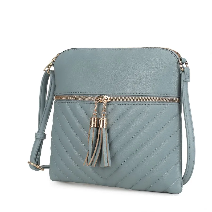 Winnie Quilted Vegan Leather Women’s Crossbody