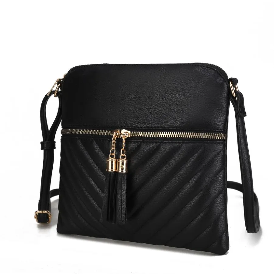 Winnie Quilted Vegan Leather Women’s Crossbody