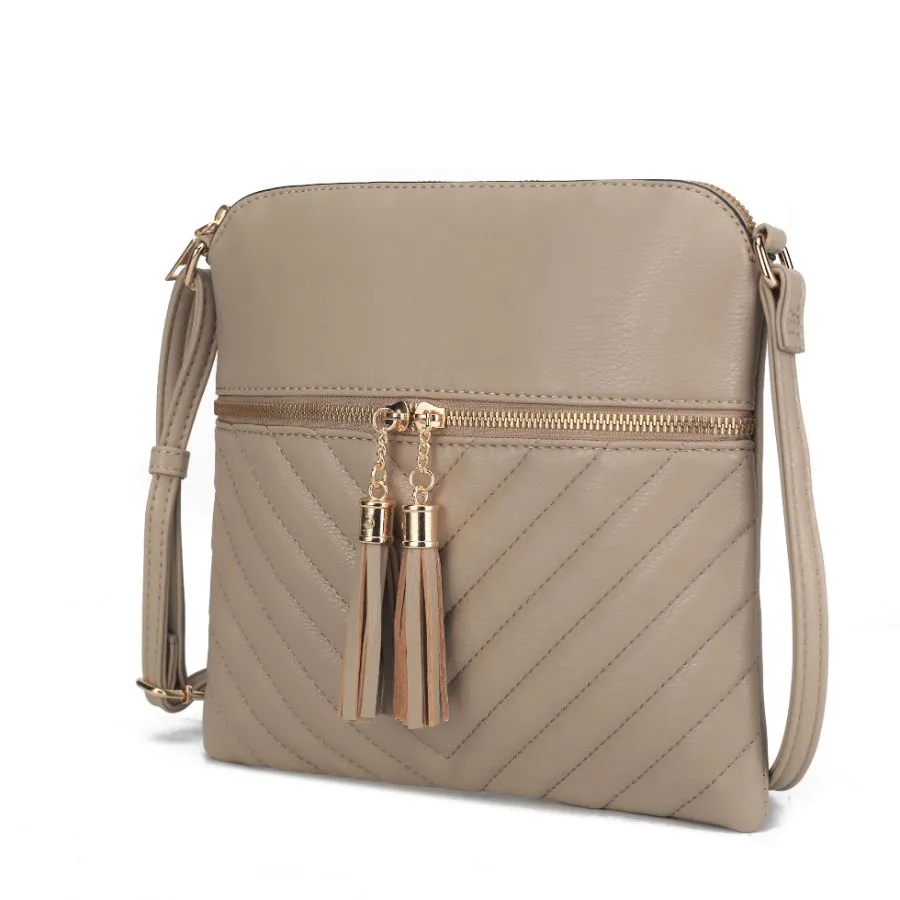Winnie Quilted Vegan Leather Women’s Crossbody