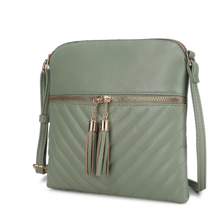 Winnie Quilted Vegan Leather Women’s Crossbody