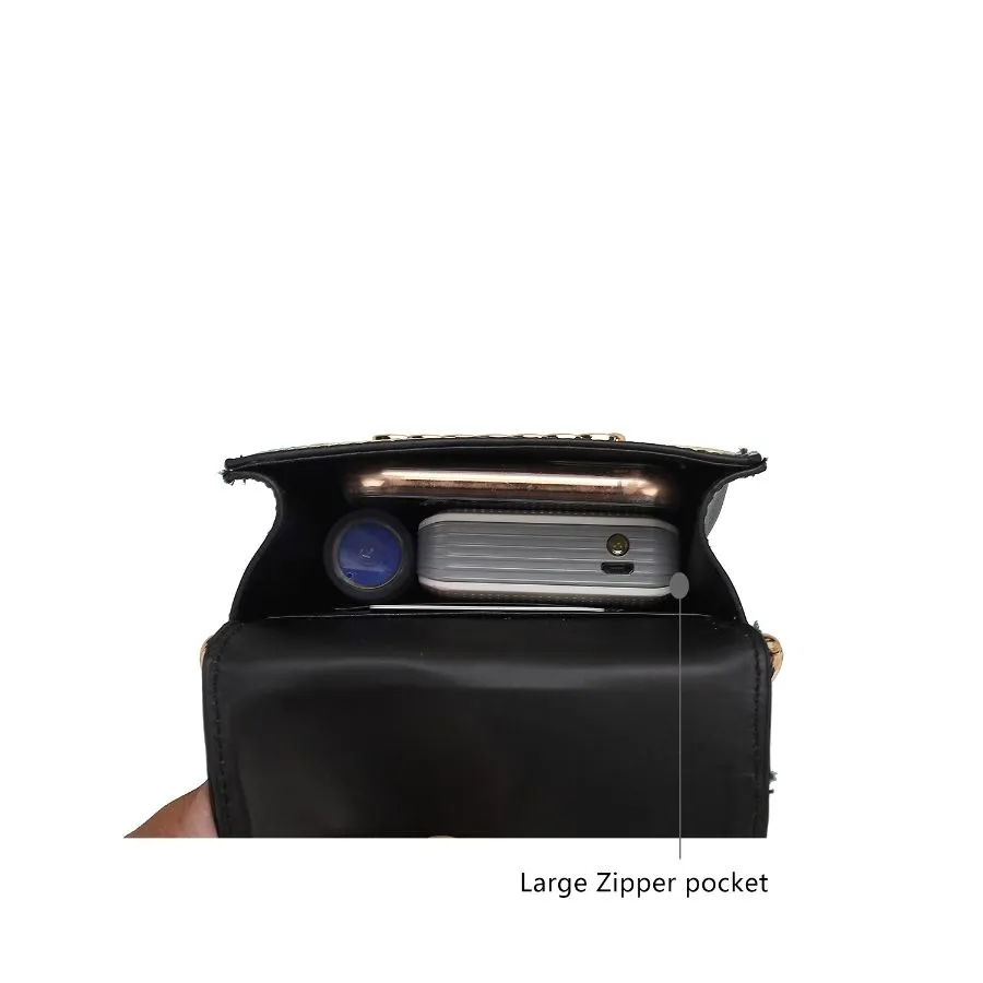 Yael Snake embossed Vegan Leather Phone Crossbody