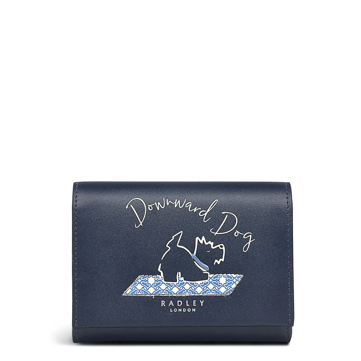 Yoga Dog - Medium Flapover Wallet