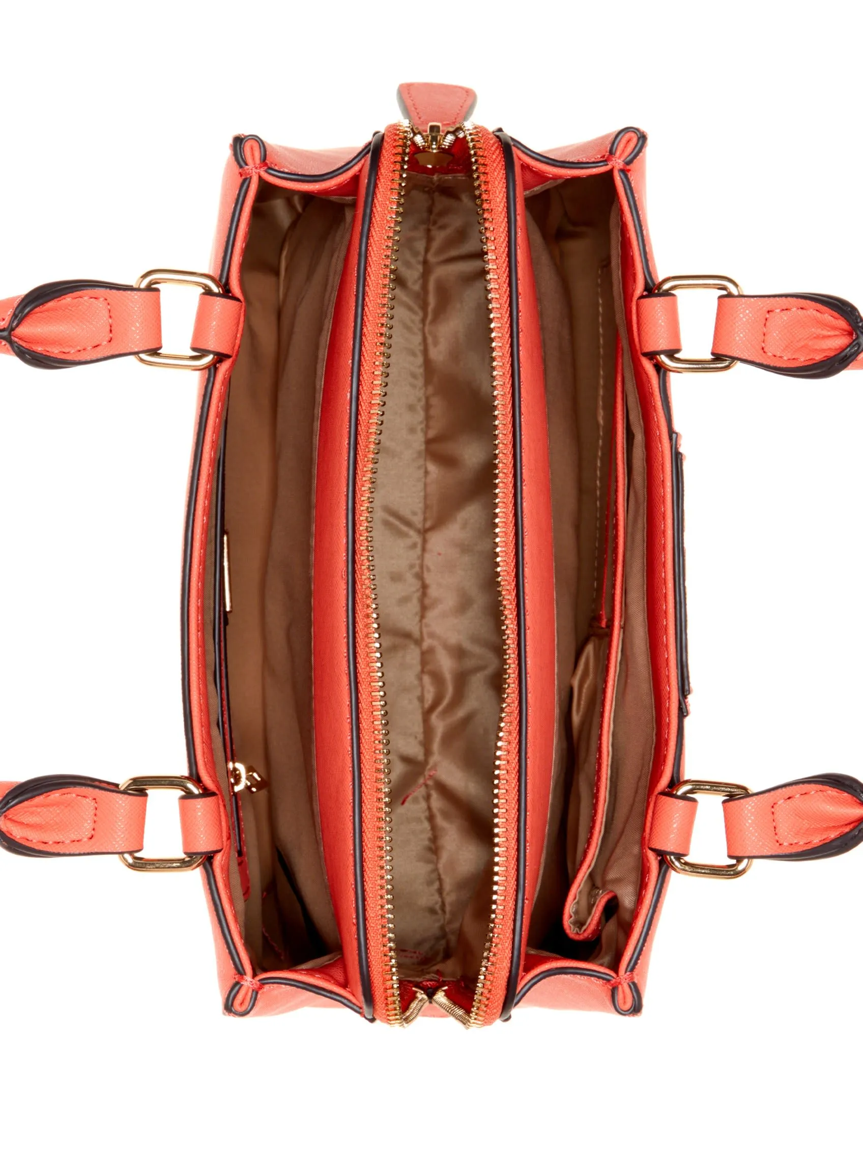 Zadora Faux-Leather Satchel