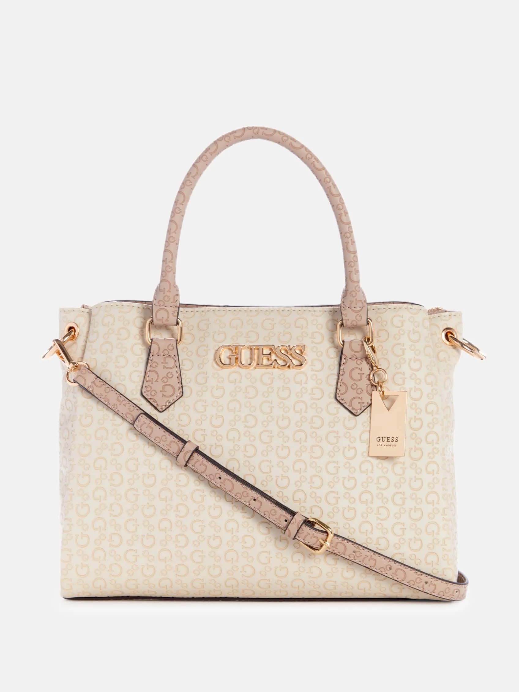 Zakaria Embossed Logo Satchel