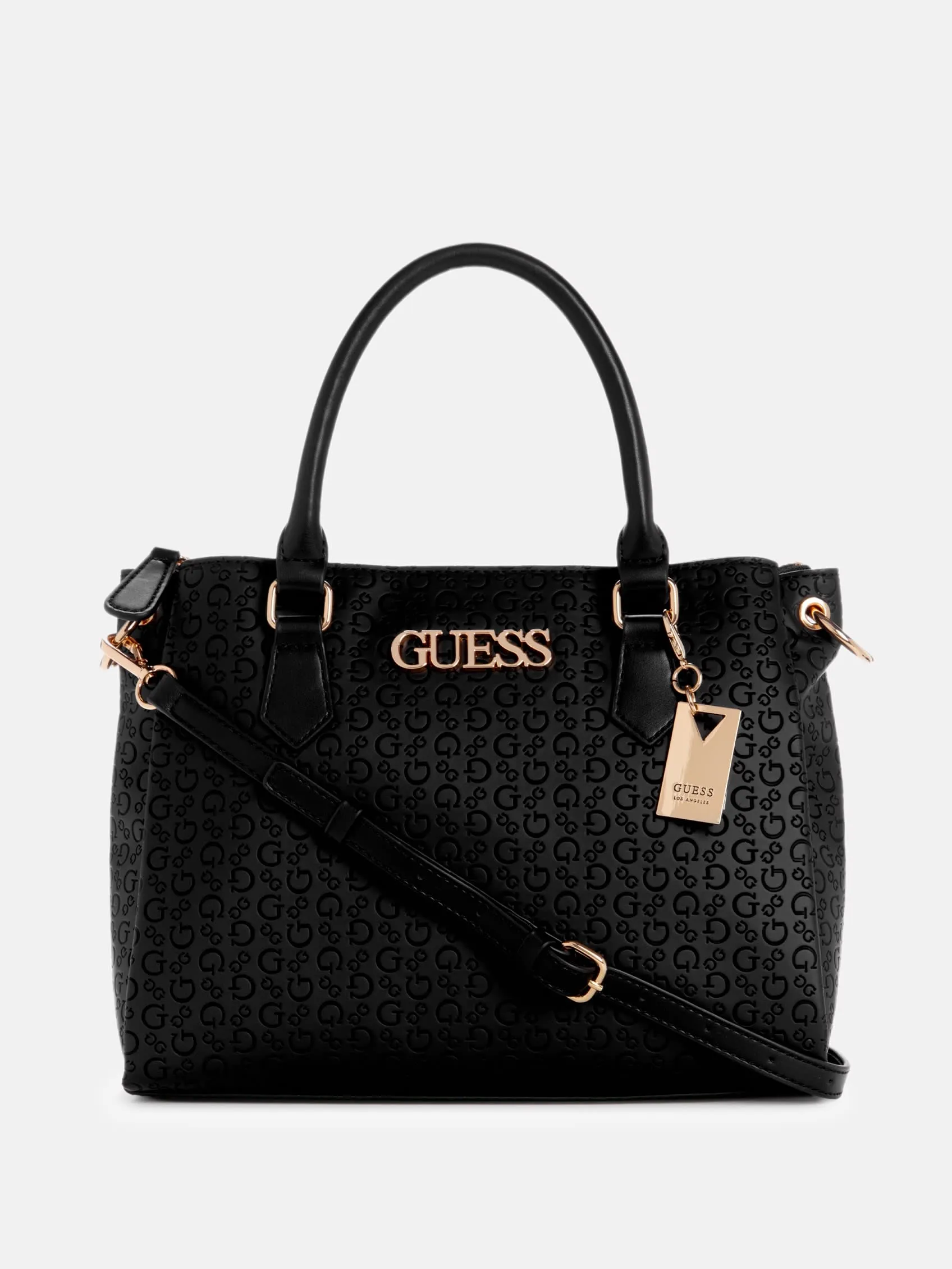 Zakaria Embossed Logo Satchel