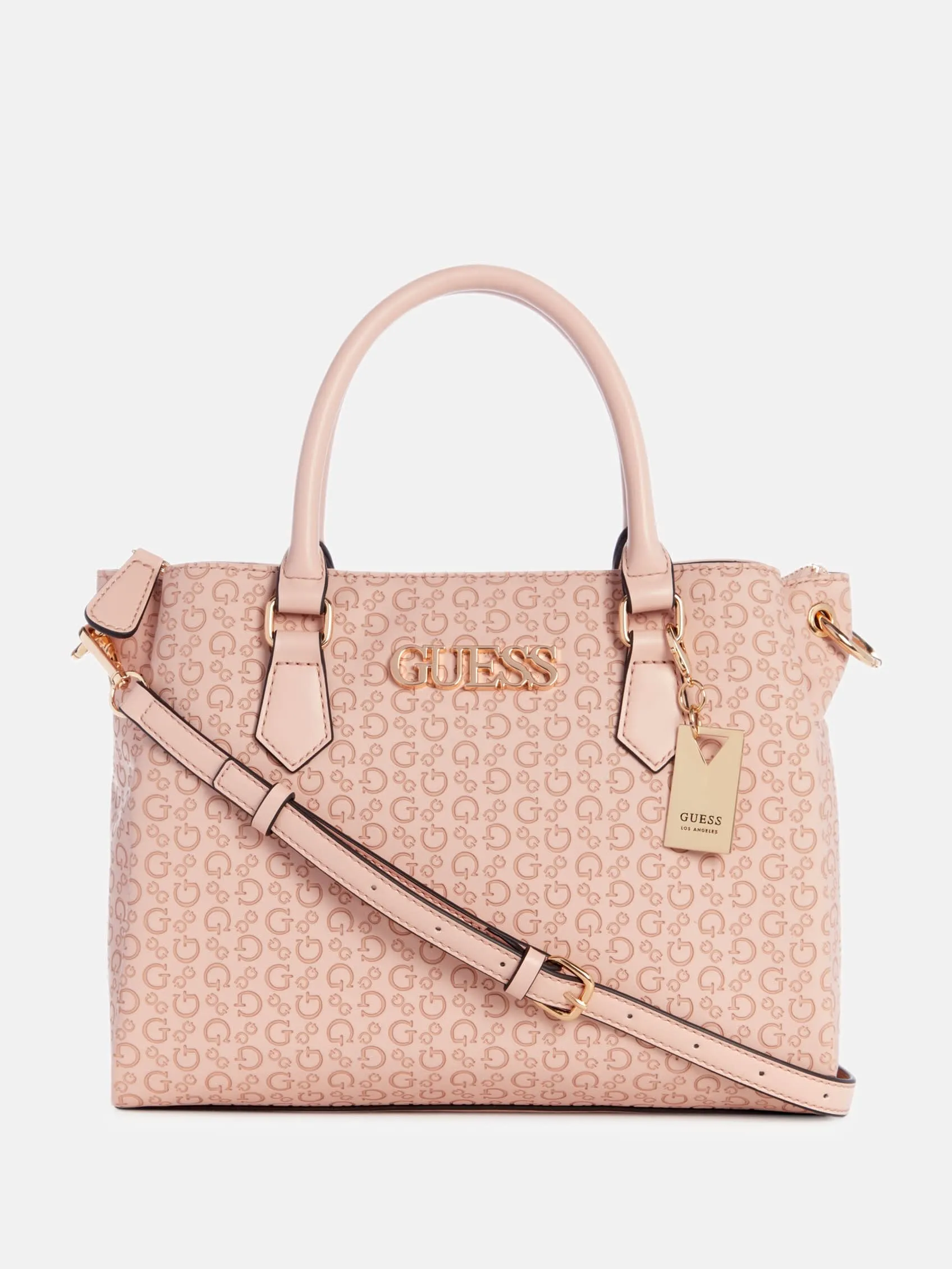 Zakaria Embossed Logo Satchel