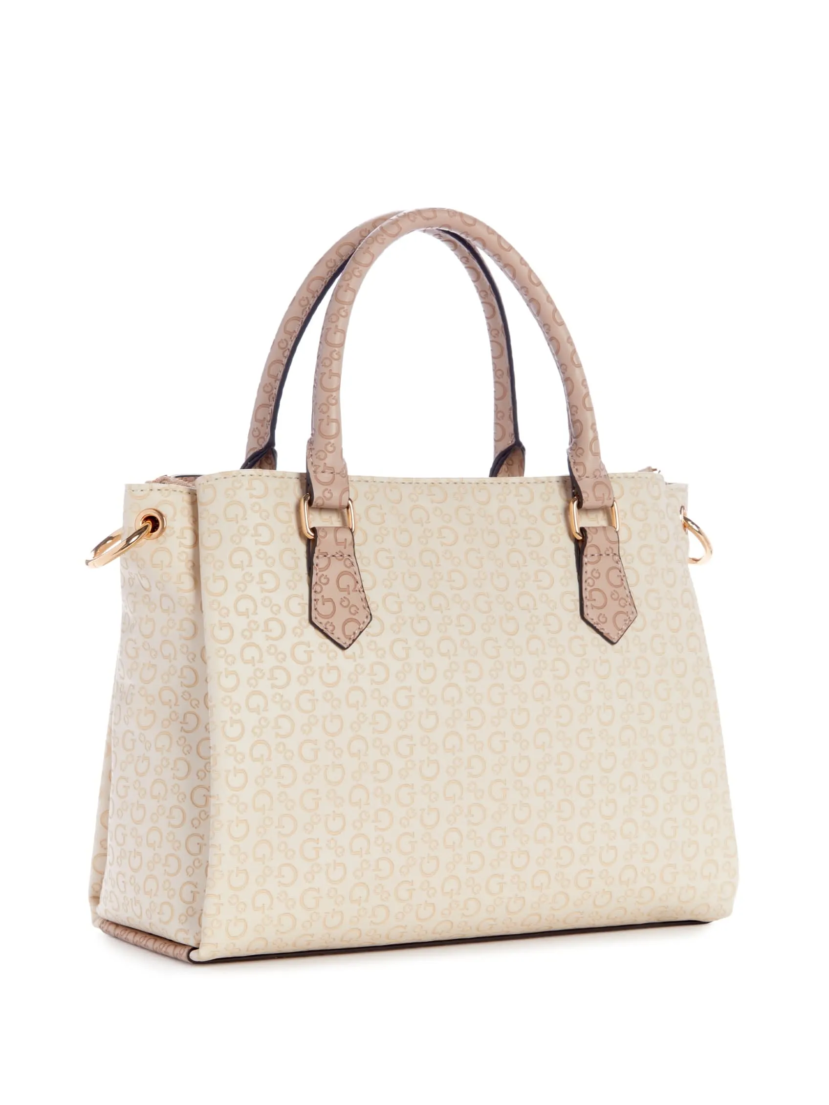 Zakaria Embossed Logo Satchel